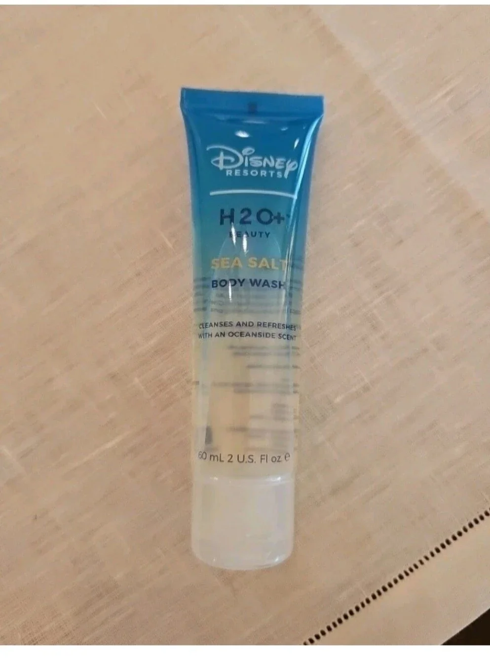 Disney Resorts Hotel New Body Wash 2oz H2O Beauty Sea Salt Body Wash- New!